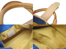 Load image into Gallery viewer, 極美品 LOUIS VUITTON ルイヴィトン モノグラムデニム プリ―ティ ハンドバッグ ブルー ゴールド金具 M95020 中古 4c075878
