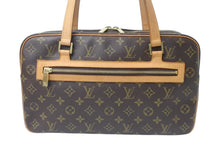 Load image into Gallery viewer, LOUISVUITTON ルイヴィトン シテGM ショルダーバッグ モノグラム M51181 PVC ヌメ革 ブラウン ゴールド金具 美品 中古 4c075879