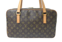 Load image into Gallery viewer, LOUISVUITTON ルイヴィトン シテGM ショルダーバッグ モノグラム M51181 PVC ヌメ革 ブラウン ゴールド金具 美品 中古 4c075879