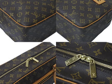 Load image into Gallery viewer, LOUISVUITTON ルイヴィトン シテGM ショルダーバッグ モノグラム M51181 PVC ヌメ革 ブラウン ゴールド金具 美品 中古 4c075879