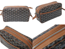 画像をギャラリービューアに読み込む, 極美品 GOYARD ゴヤール カップヴェールPM ショルダーバッグ ブラウン PVC レザー シルバー金具 中古 4c075882 