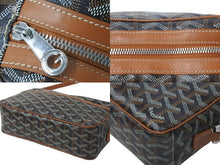 画像をギャラリービューアに読み込む, 極美品 GOYARD ゴヤール カップヴェールPM ショルダーバッグ ブラウン PVC レザー シルバー金具 中古 4c075882 
