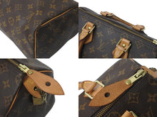 Load image into Gallery viewer, LOUIS VUITTON ルイヴィトン スピーディ25 ハンドバッグ M41109 モノグラム PVC レザー ゴールド金具 ブラウン 美品 中古 4c075893