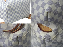 Load image into Gallery viewer, LOUIS VUITTON ルイヴィトン リュック バックパック スペロンBB N41578 ダミエアズール ホワイト PVC レザー ゴールド金具 中古 4c075894