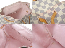 Load image into Gallery viewer, LOUIS VUITTON ルイヴィトン リュック バックパック スペロンBB N41578 ダミエアズール ホワイト PVC レザー ゴールド金具 中古 4c075894