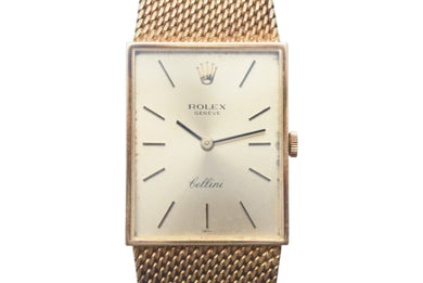 ROLEX ロレックス 時計 チェリーニ レクタンギュラー 手巻き K18YG 1968年式 美品 中古 4c075899