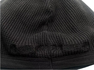 CHROME HEARTS クロムハーツ CHプラス刺繍 サーマルコットンキャップ ビーニー ニットキャップ ブラック ワンサイズ 中古 4c075900