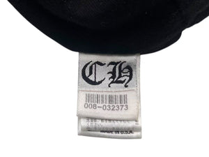 CHROME HEARTS クロムハーツ CHプラス刺繍 サーマルコットンキャップ ビーニー ニットキャップ ブラック ワンサイズ 中古 4c075900