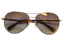 Load image into Gallery viewer, LOUIS VUITTON ルイヴィトン コンスピラシオン パイロット サングラス Z0164U モノグラムパターンレンズ ブラウン ゴールド金具 58□15 135 中古 4c075912