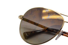 Load image into Gallery viewer, LOUIS VUITTON ルイヴィトン コンスピラシオン パイロット サングラス Z0164U モノグラムパターンレンズ ブラウン ゴールド金具 58□15 135 中古 4c075912