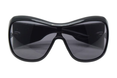 Christian Dior クリスチャンディオール サングラス cannage 1 atm8 ヴィンテージ 一枚レンズ ブラック ピンク 美品 中古 4c075941