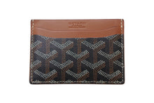 画像をギャラリービューアに読み込む, 極美品 GOYARD ゴヤール サンシュルピス カードケース キャンバス レザー ブラウン 中古 4c073441