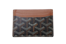 画像をギャラリービューアに読み込む, 極美品 GOYARD ゴヤール サンシュルピス カードケース キャンバス レザー ブラウン 中古 4c073441