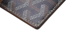 画像をギャラリービューアに読み込む, 極美品 GOYARD ゴヤール サンシュルピス カードケース キャンバス レザー ブラウン 中古 4c073441