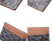 画像をギャラリービューアに読み込む, 極美品 GOYARD ゴヤール サンシュルピス カードケース キャンバス レザー ブラウン 中古 4c073441