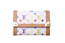 Load image into Gallery viewer, LOUIS VUITTON ルイヴィトン モノグラムマルチカラー ポルトモネ プラ コインケース 小銭入れ コインパース M92657 美品 中古 4c075949