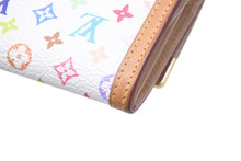 Load image into Gallery viewer, LOUIS VUITTON ルイヴィトン モノグラムマルチカラー ポルトモネ プラ コインケース 小銭入れ コインパース M92657 美品 中古 4c075949