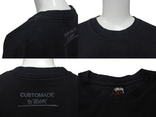 画像をギャラリービューアに読み込む, STUSSY ステューシー Tシャツ 00&#39;s メキシコ製 CUSTOMADE PRINT TEE フロントフォトプリント オールドブラック 中古 4c075952 