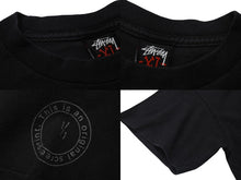 画像をギャラリービューアに読み込む, STUSSY ステューシー Tシャツ 00&#39;s メキシコ製 CUSTOMADE PRINT TEE フロントフォトプリント オールドブラック 中古 4c075952 