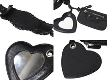 Load image into Gallery viewer, BALENCIAGA バレンシアガ ネオ カゴール シティ XS 2WAY ショルダーバッグ ブラック レザー ハンドバッグ 700940 シルバー金具 美品 中古 4c075957