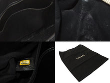 Load image into Gallery viewer, 極美品 CHANEL シャネル 復刻トートバッグ ハンドバッグ 7番台 キャビアスキン ブラック ココマーク ロゴ 鞄 シルバー金具 中古 4c075958