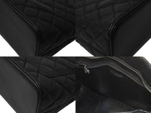 Load image into Gallery viewer, 極美品 CHANEL シャネル 復刻トートバッグ ハンドバッグ 7番台 キャビアスキン ブラック ココマーク ロゴ 鞄 シルバー金具 中古 4c075958