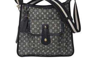 LOUIS VUITTON ルイヴィトン モノグラム ミニ ブザス マリーケイト ショルダーバッグ ノワール ブラック M92324 美品 中古 4c075960