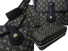 Load image into Gallery viewer, LOUIS VUITTON ルイヴィトン モノグラム ミニ ブザス マリーケイト ショルダーバッグ ノワール ブラック M92324 美品 中古 4c075960