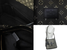 Load image into Gallery viewer, LOUIS VUITTON ルイヴィトン モノグラム ミニ ブザス マリーケイト ショルダーバッグ ノワール ブラック M92324 美品 中古 4c075960