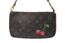 Load image into Gallery viewer, LOUIS VUITTON ルイヴィトン モノグラム チェリー ポシェットアクセソワール アクセサリーポーチ 村上隆 M95008 美品 中古 4c075969
