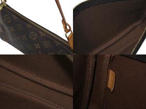 LOUIS VUITTON ルイヴィトン モノグラム チェリー ポシェットアクセソワール アクセサリーポーチ 村上隆 M95008 美品 中古 4c075969