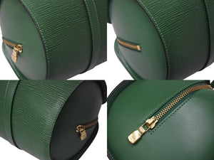 LOUIS VUITTON ルイヴィトン エピ スフロ ハンドバッグ レザー ボルネオグリーン M52224 エピレザー ゴールド金具 美品 中古 4c075971