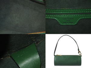 LOUIS VUITTON ルイヴィトン エピ スフロ ハンドバッグ レザー ボルネオグリーン M52224 エピレザー ゴールド金具 美品 中古 4c075971