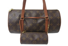Load image into Gallery viewer, LOUIS VUITTON ルイヴィトン モノグラム パピヨン30 ハンドバッグ 旧型 筒型 ロゴ 鞄 カバン M51365 美品 中古 4c075987