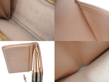 Load image into Gallery viewer, LOUIS VUITTON ルイヴィトン ポルトフォイユヴィエノワ 二つ折り財布 M92987 村上隆 ホワイト モノグラム マルチカラー PVC ヌメ革 ゴールド金具 良品 中古 075995