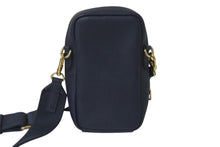Load image into Gallery viewer, 極美品 LOUIS VUITTON ルイ ヴィトン ダブルフォンポーチ NIGOコラボ M81060 モノグラムデニム トリヨンレザー ショルダー 中古 4c075998