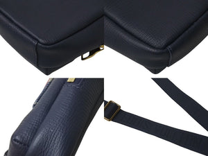極美品 LOUIS VUITTON ルイ ヴィトン ダブルフォンポーチ NIGOコラボ M81060 モノグラムデニム トリヨンレザー ショルダー 中古 4c075998
