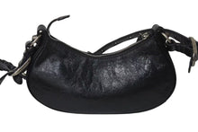 Load image into Gallery viewer, 極美品 BALENCIAGA バレンシアガ LE CAGOLE XS ルカゴール XS ワンショルダーバッグ 671309 レザー ブラック 中古 4c076002