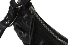 Load image into Gallery viewer, 極美品 BALENCIAGA バレンシアガ LE CAGOLE XS ルカゴール XS ワンショルダーバッグ 671309 レザー ブラック 中古 4c076002