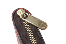 画像をギャラリービューアに読み込む, LOUIS VUITTON ルイヴィトン モノグラム グラフィティ ジッピー コインパース M93708 コインケース ブラウン オレンジ PVC 美品 中古 4c076009