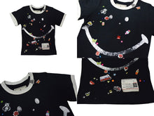 Load image into Gallery viewer, 新品未使用 Maison MIHARA YASUHIRO メゾンミハラヤスヒロ スマイリーフェイス 半袖Tシャツ B14TS602 サイズ36 ブラック 中古 4c076023