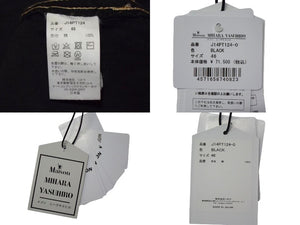 Maison MIHARA YASUHIRO ステッカー柄デニム 黒 46サイズ 新品未使用 Maison MIHARA YASUHIRO メゾンミハラヤスヒロ
