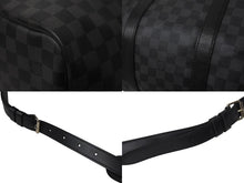 Load image into Gallery viewer, LOUIS VUITTON ルイヴィトン キーポル バンドリエール55 ボストンバッグ N41413 ダミエグラフィット ブラック 美品 中古 4c076029