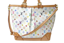 画像をギャラリービューアに読み込む, 極美品 LOUISVUITTON ルイヴィトン シャーリーンGM トートバッグ M93214 モノグラム マルチカラー PVC ヌメ革 中古 4c076035