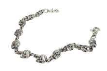 Load image into Gallery viewer, CHROME HEARTS クロムハーツ FOTI ラージ 2クリップファンシー ウォレットチェーン 重量約814g 全長約60cm シルバー925 美品 中古 4c076038