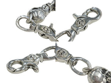 Load image into Gallery viewer, CHROME HEARTS クロムハーツ FOTI ラージ 2クリップファンシー ウォレットチェーン 重量約814g 全長約60cm シルバー925 美品 中古 4c076038