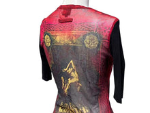 Load image into Gallery viewer, JEAN PAUL GAULTIER ジャンポールゴルチエ パワーネット 半袖Ｔシャツ レッド ナイロン サイズ 40 中古 4c076041