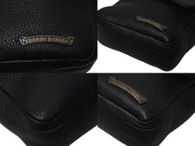 Load image into Gallery viewer, 極美品 CHROME HEARTS クロムハーツ HOTPOT CH PLUS ホットポット クロスボール ブラック レザー ショルダーバッグ 中古 4c076042