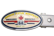 Load image into Gallery viewer, DSQUARED2 ディースクエアード STUNTMAN PILOT ベルト プレートバックル イタリア製 サイズS ホワイト レザー 美品 中古 4c076051