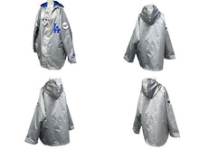 画像をギャラリービューアに読み込む, 未使用タグ付き 90s MLB ロサンゼルスドジャース STARTER ベンチコート 野茂茂雄 サイズM シルバー ブルー 中古 4c076053